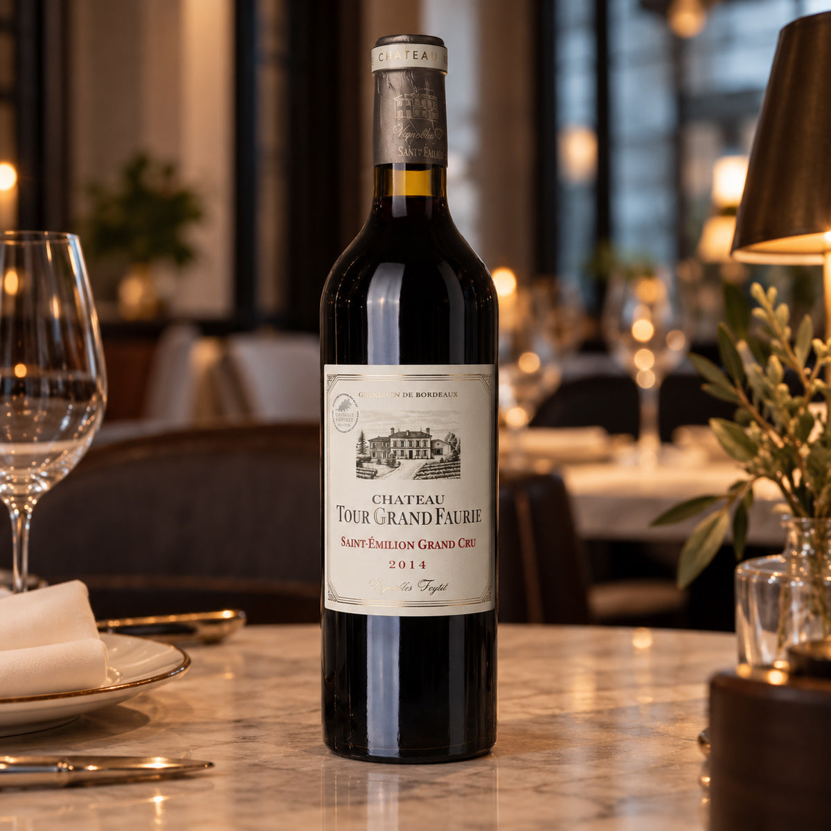 Château Tour Grand Faurie Saint-Émilion Grand Cru 2014 Vinnu