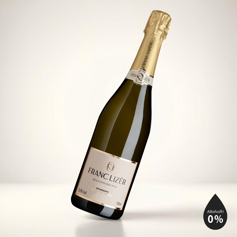 Franc Lizer, Blanc de Blancs alkoholfri bobler