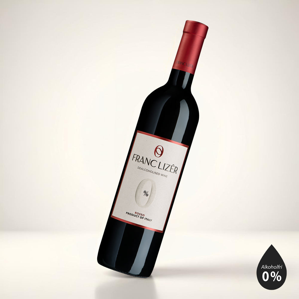 Franc Lizer, Rosso alkoholfri rødvin