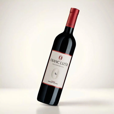 Rødvins flaske - Franc Lizer, Rosso alkoholfri rødvin