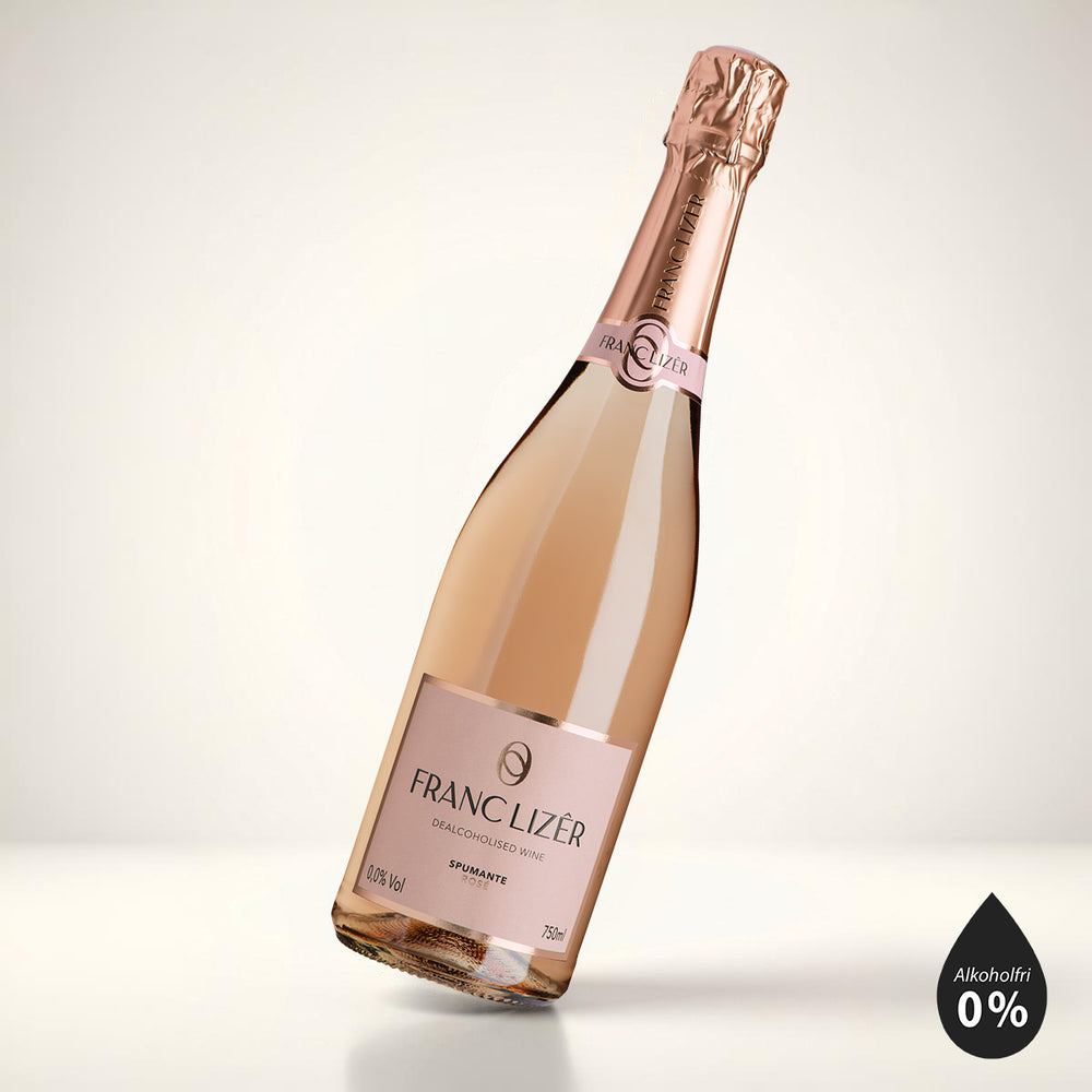 Franc Lizer, Spumante alkoholfri Rosébobler