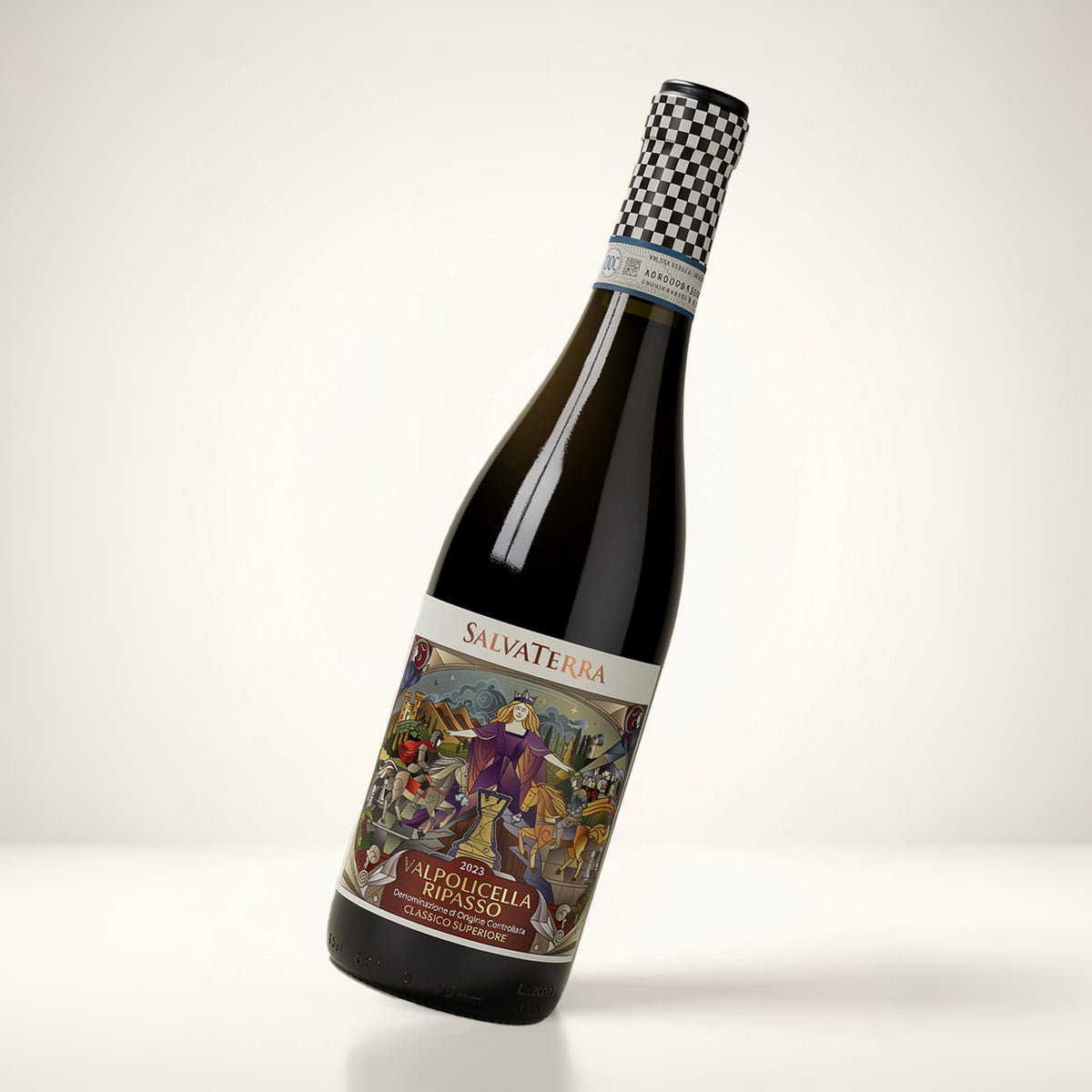 Rødvins flaske - Salvaterra, Valpolicella Ripasso Superiore DOC 2023