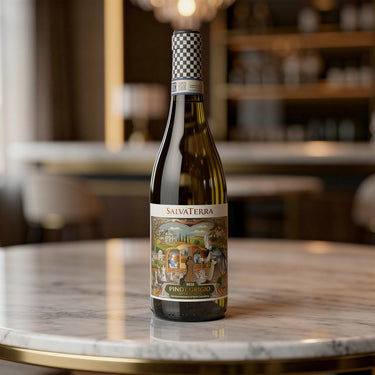 Hvidvin på bord - Salvaterra, Pinot Grigio DOC 2025