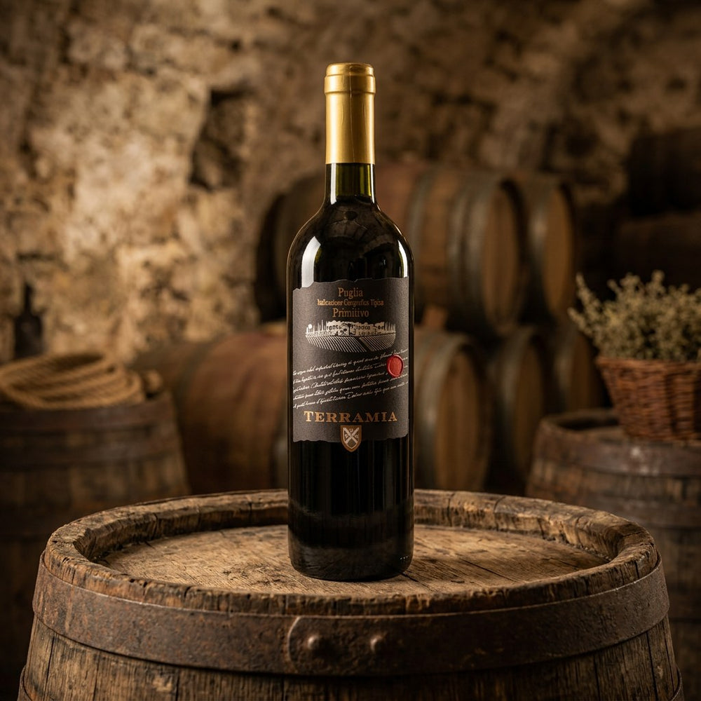 Terramia, Primitivo-IGT-2022 -vin på vinnu.dk