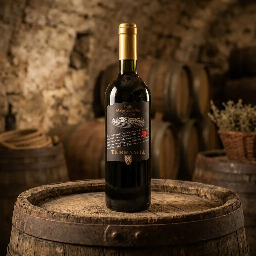 Terramia, Primitivo-IGT-2022 -vin på vinnu.dk